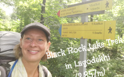 Black Rock Lake/Trek in Lagodechi – Georgien